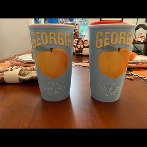 Georgia Starbucks Mugs like new